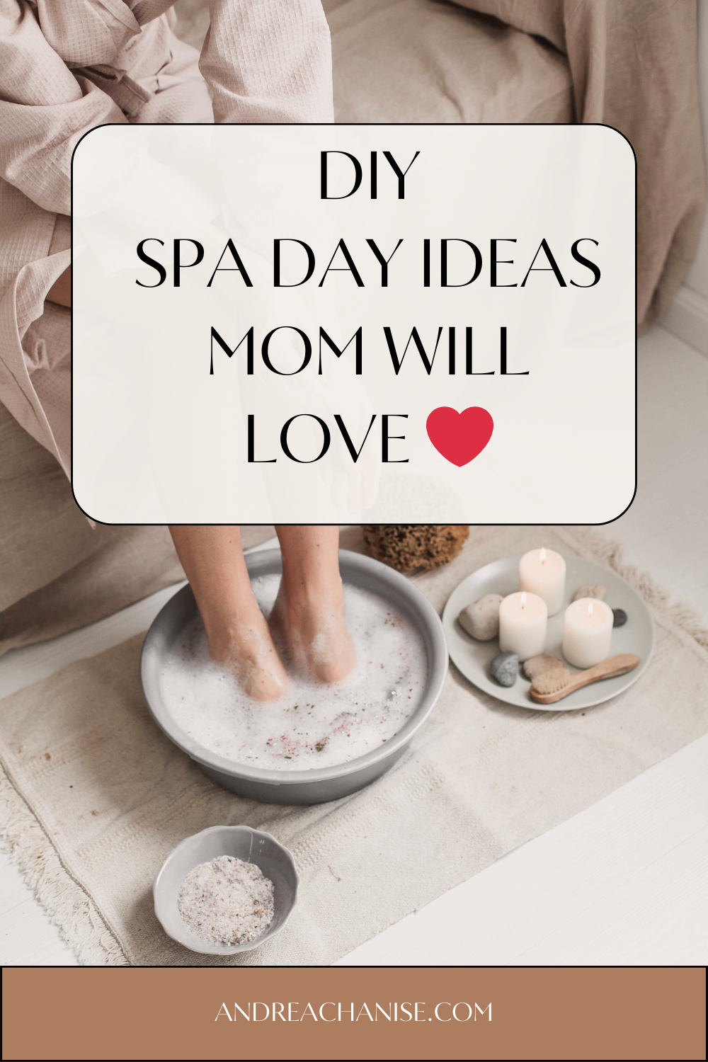 DIY Spa day ideas MOM will love